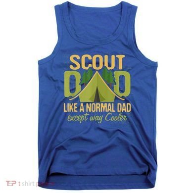 Scout Dad Cub Leader Camping Scouting Troop Gift Tank Top