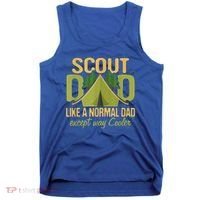 Scout Dad Cub Leader Camping Scouting Troop Gift Tank Top thumb 0