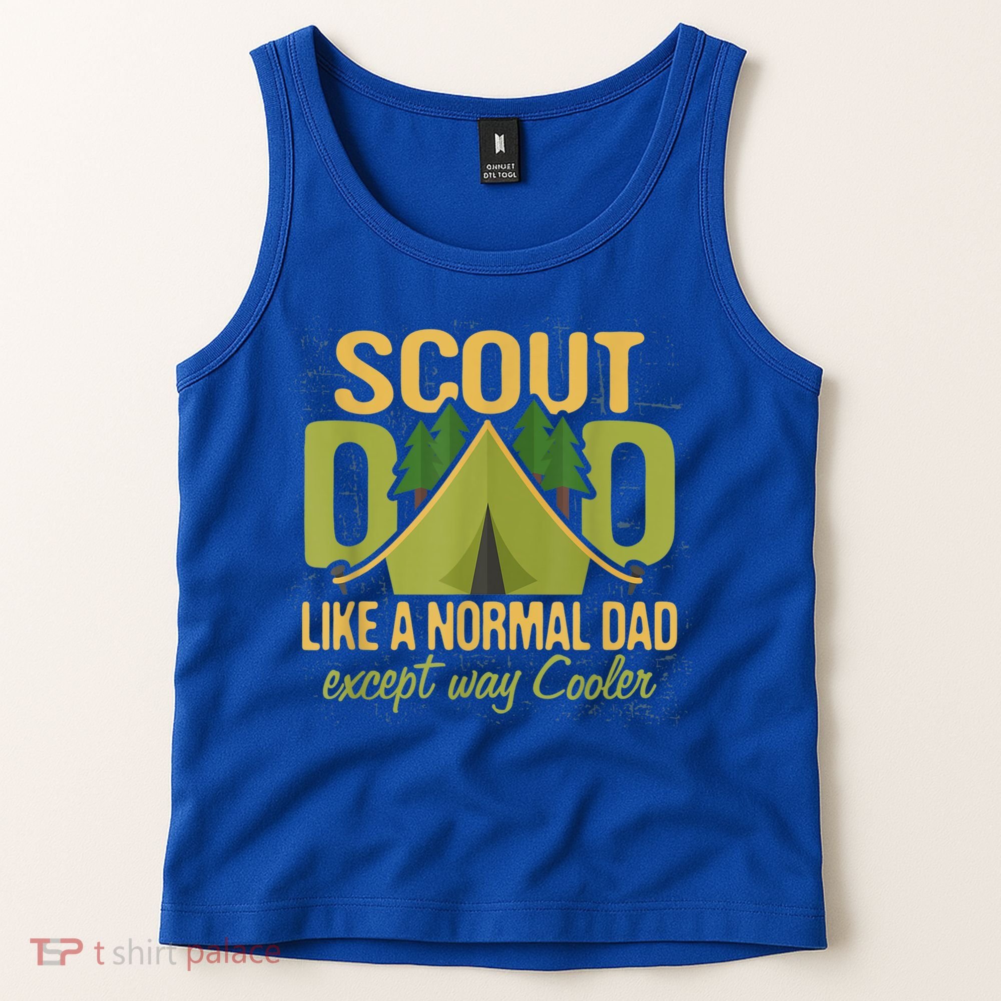 Scout Dad Cub Leader Camping Scouting Troop Gift Tank Top