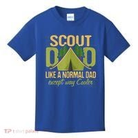 Scout Dad Cub Leader Camping Scouting Troop Gift Kids T-Shirt thumb 0