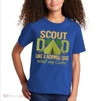 Scout Dad Cub Leader Camping Scouting Troop Gift Kids T-Shirt thumb 2