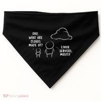 Software Developer Computer Engineer Nerd Funny Programmer Short Sleeve USA-Made Doggie Bandana thumb 0