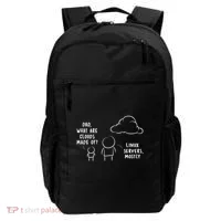 Software Developer Computer Engineer Nerd Funny Programmer Short Sleeve Backpack thumb 0