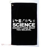 Science Doesn't Care What You Believe Golf Towel thumb 0