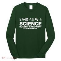 Science Doesn't Care What You Believe Long Sleeve Shirt thumb 0