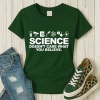 Science Doesn't Care What You Believe Women's T-Shirt thumb 3
