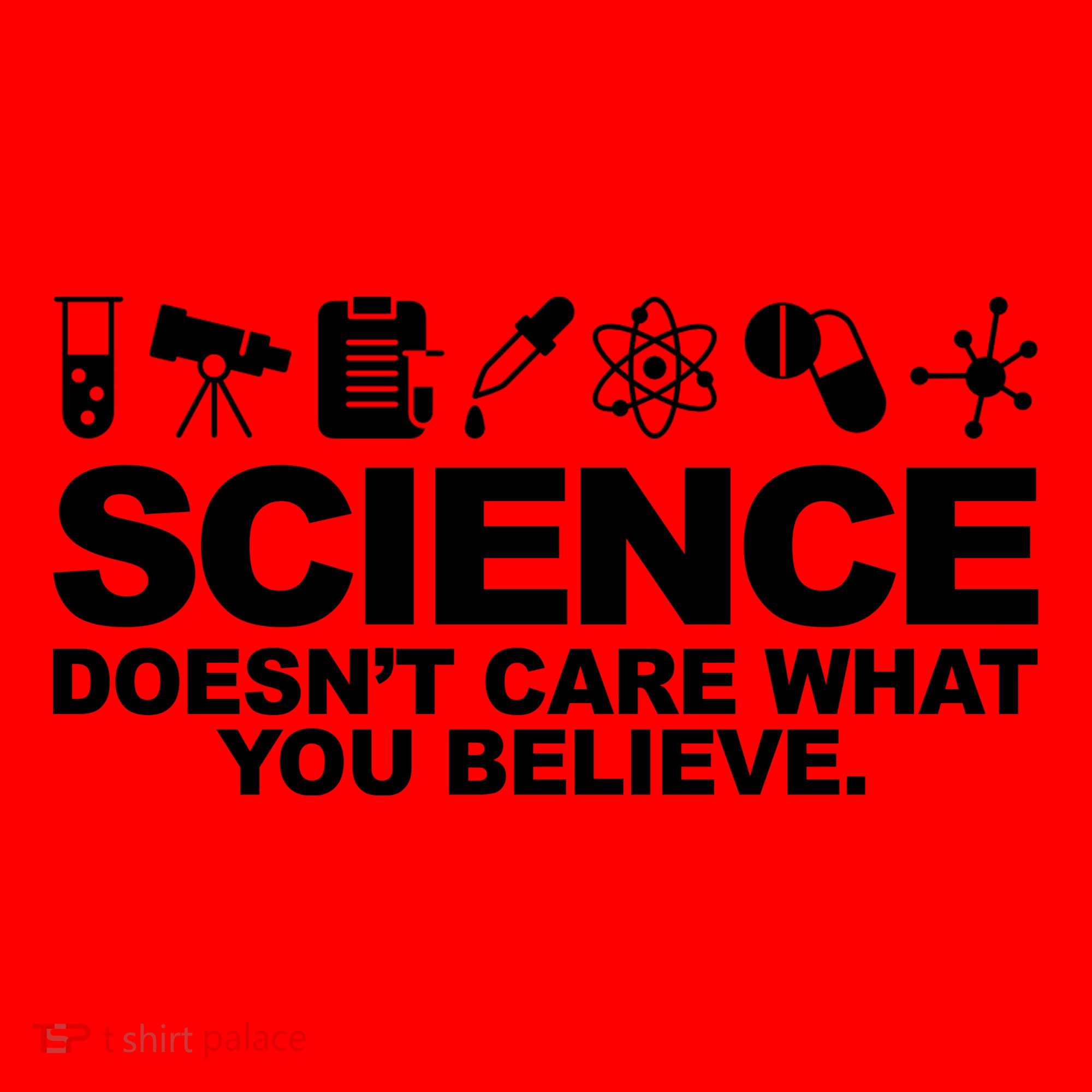 Science Doesn't Care What You Believe Santa Hat