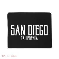 San Diego California Text With White Print Mousepad thumb 0