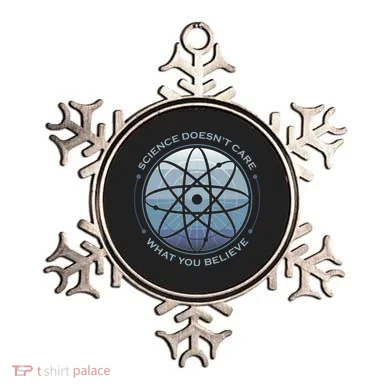 Science Doesn't Care What You Believe Atom Ornament