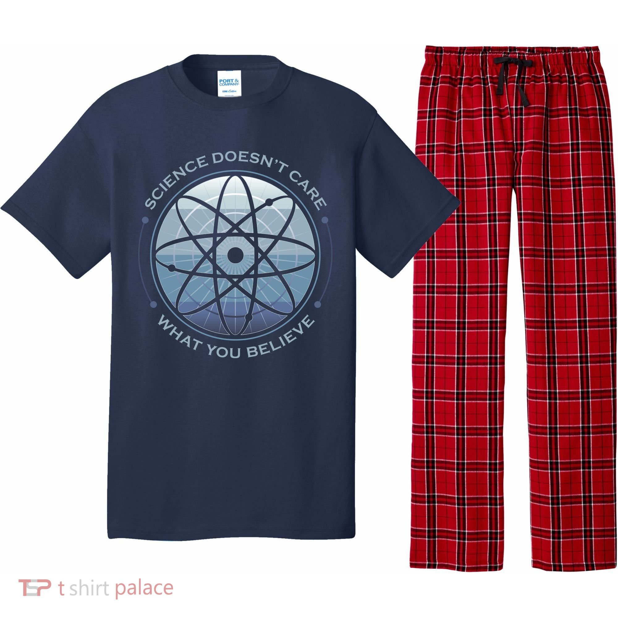 Science Doesn't Care What You Believe Atom Pajama Set