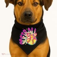 Softball Drip Coquette Bow Softball Game Day Softball Mama USA-Made Doggie Bandana thumb 1