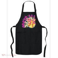 Softball Drip Coquette Bow Softball Game Day Softball Mama Apron thumb 0