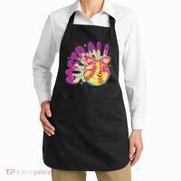 Softball Drip Coquette Bow Softball Game Day Softball Mama Apron thumb 2