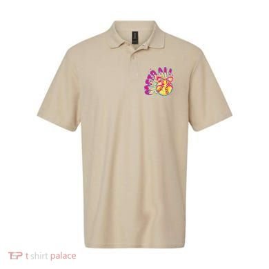 Softball Drip Coquette Bow Softball Game Day Softball Mama Polo