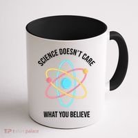 Science Doesn't Care What You Believe Atom Coffee Mug thumb 1