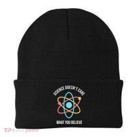 Science Doesn't Care What You Believe Atom Beanie thumb 0
