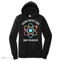 Science Doesn't Care What You Believe Atom Women's Hoodie thumb 0