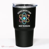 Science Doesn't Care What You Believe Atom Tumbler thumb 0