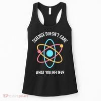 Science Doesn't Care What You Believe Atom Women's Tank Top thumb 0