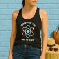 Science Doesn't Care What You Believe Atom Women's Tank Top thumb 2