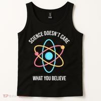 Science Doesn't Care What You Believe Atom Tank Top thumb 2