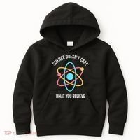 Science Doesn't Care What You Believe Atom Kids Hoodie thumb 0