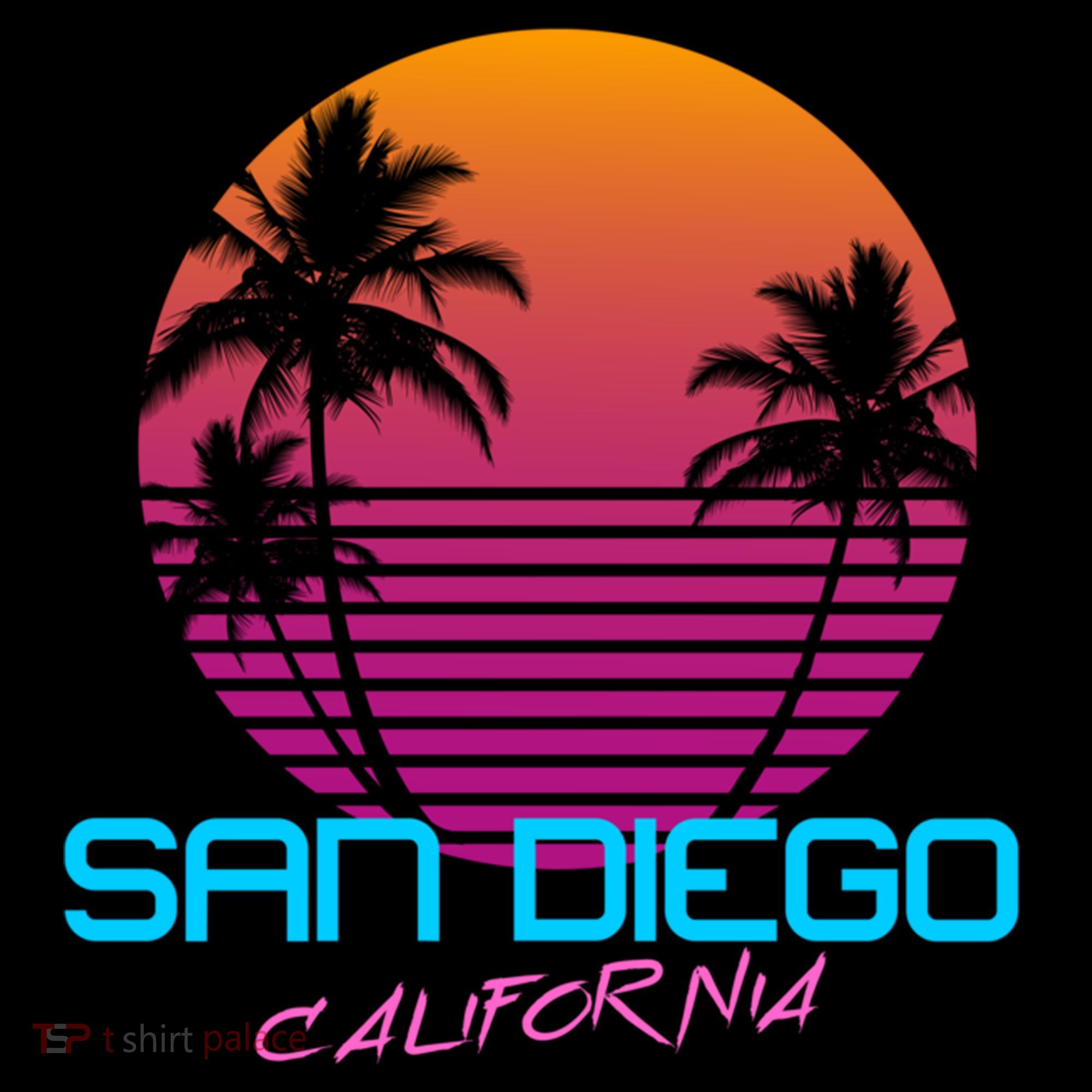 San Diego California Retro 80s Funny Gift Coffee Mug