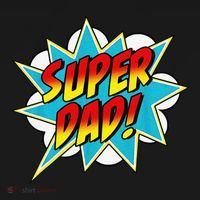 Super Dad Comic Book Superhero Fathers Day Pajama Set thumb 2