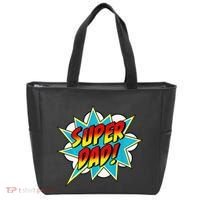 Super Dad Comic Book Superhero Fathers Day Tote Bag thumb 0