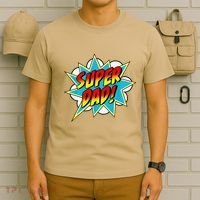 Super Dad Comic Book Superhero Fathers Day T-Shirt thumb 6