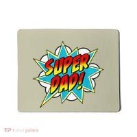Super Dad Comic Book Superhero Fathers Day Mousepad thumb 0