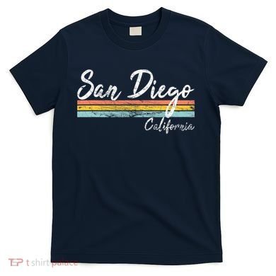 San Diego California Vintage Distressed Design Classic T-Shirt