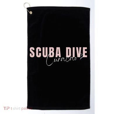 Scuba Dive CuraçAo Golf Towel