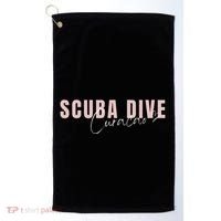 Scuba Dive CuraçAo Golf Towel thumb 0