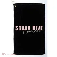 Scuba Dive CuraçAo Golf Towel thumb 0