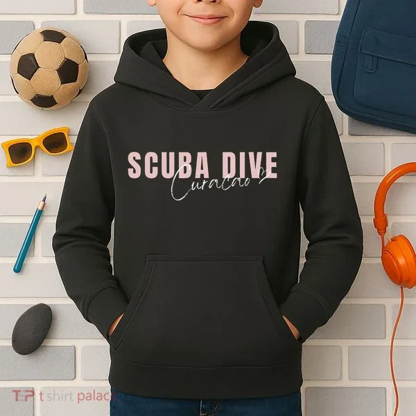 Scuba Dive CuraçAo Kids Hoodie