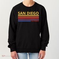 San Diego California Retro Women's Sweatshirt thumb 0