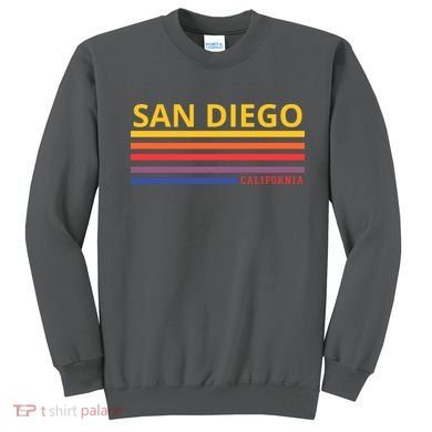 San Diego California Retro Sweatshirt