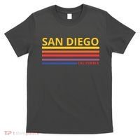 San Diego California Retro T-Shirt thumb 0