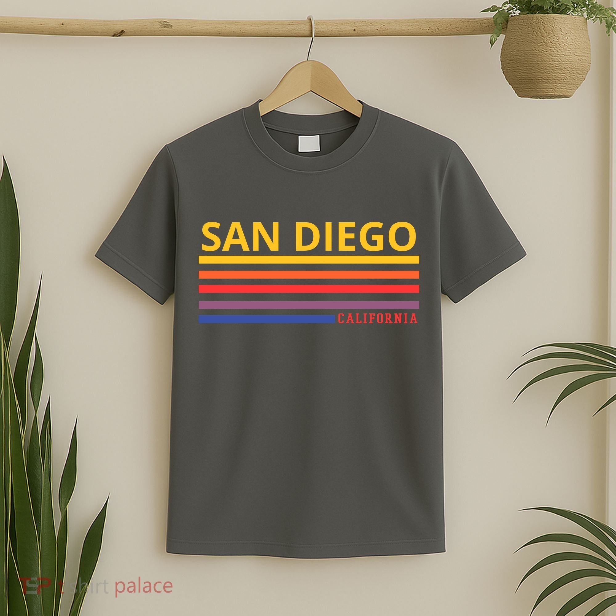 San Diego California Retro T-Shirt
