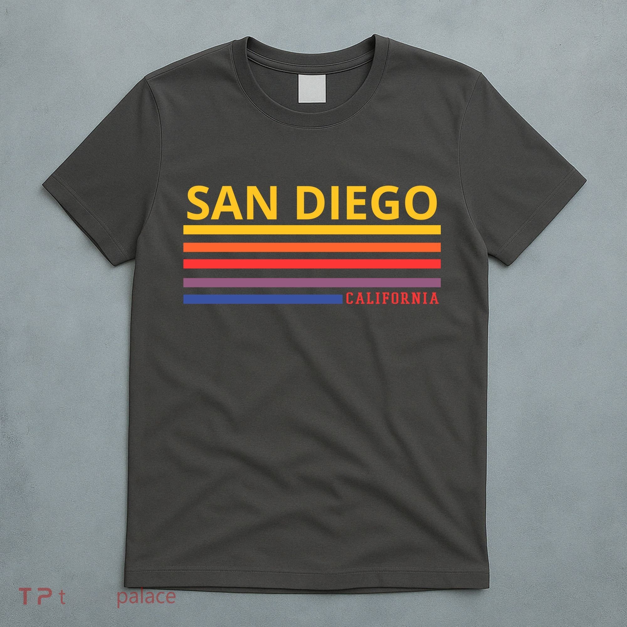 San Diego California Retro T-Shirt
