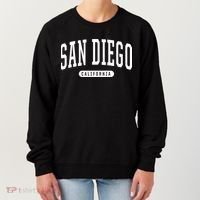 San Diego Cool Gift Funny Gift College University Style Sd Ca Women's Sweatshirt thumb 0