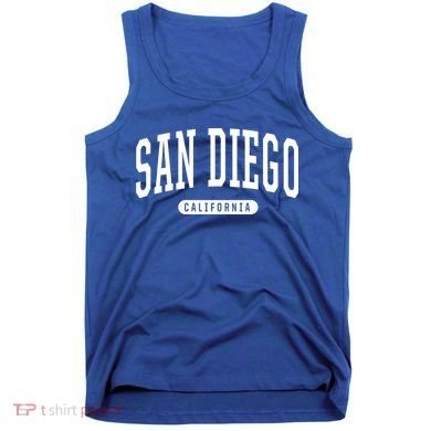 San Diego Cool Gift Funny Gift College University Style Sd Ca Tank Top