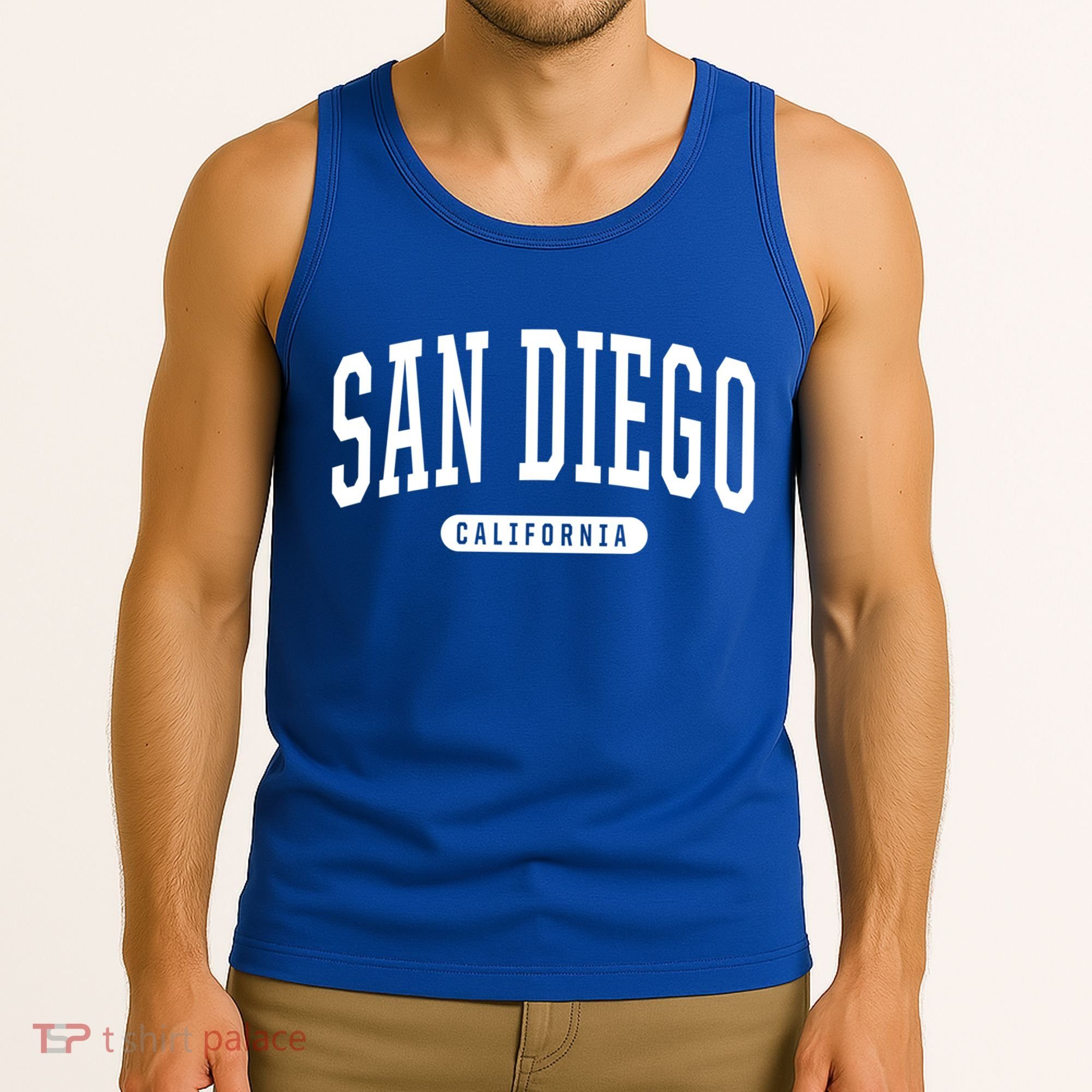 San Diego Cool Gift Funny Gift College University Style Sd Ca Tank Top
