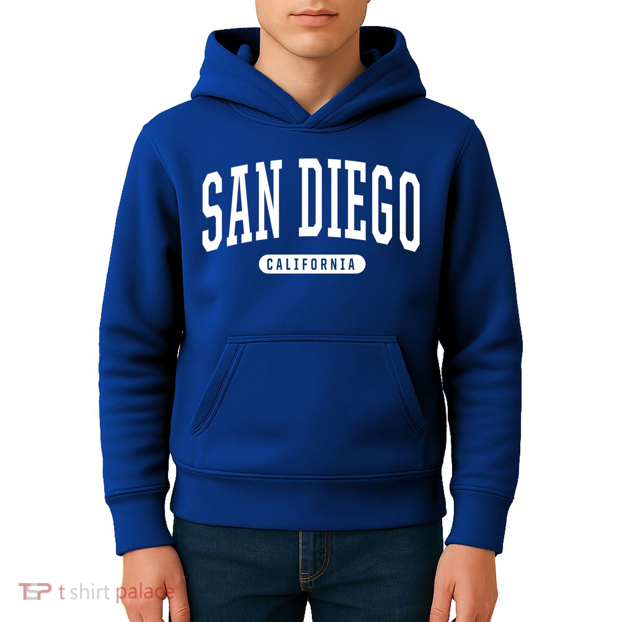San Diego Cool Gift Funny Gift College University Style Sd Ca Kids Hoodie