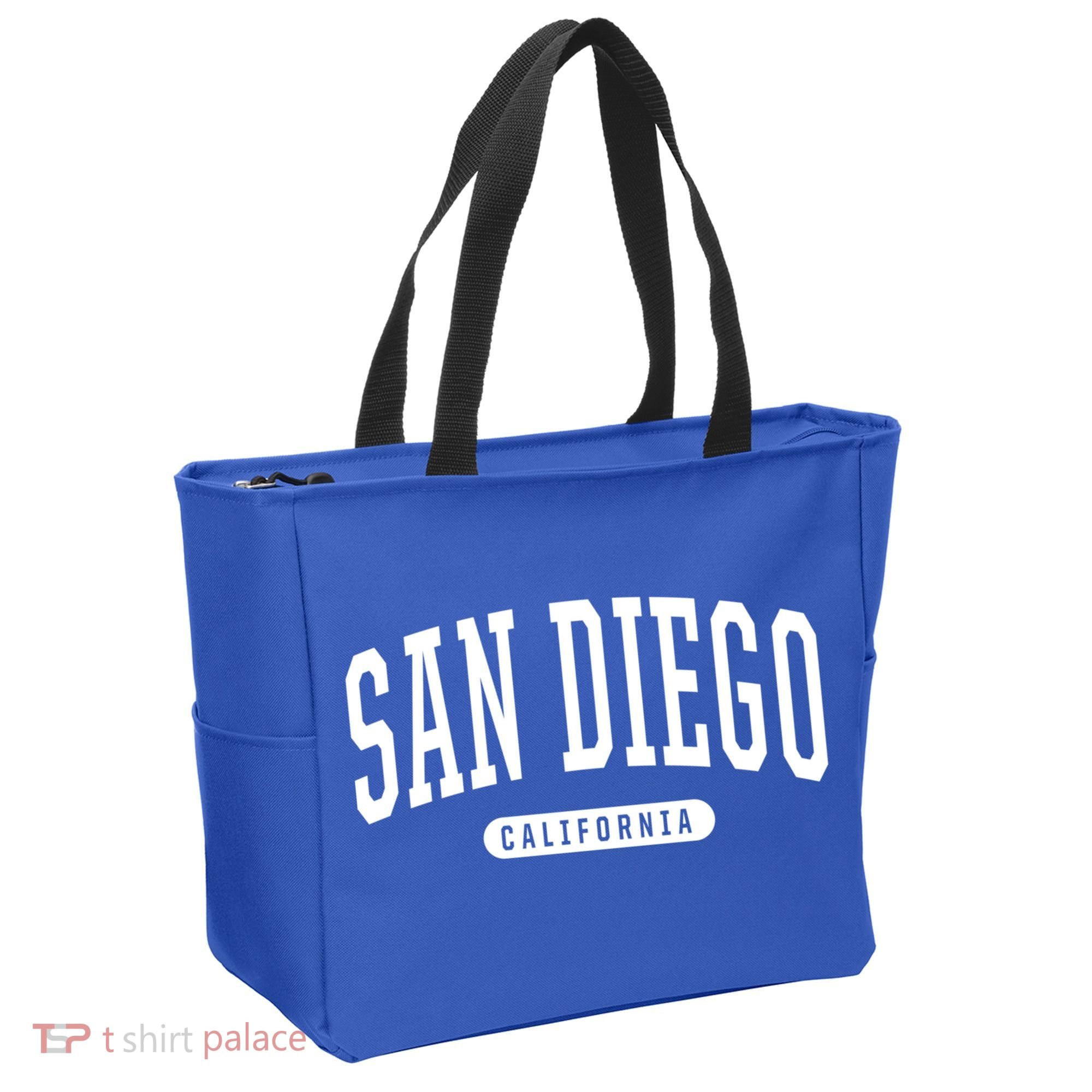 San Diego Cool Gift Funny Gift College University Style Sd Ca Tote Bag