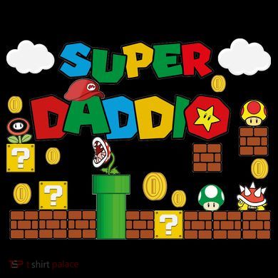 Super Daddio Cool Design Button
