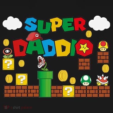 Super Daddio Cool Design Flat Bill Trucker Hat