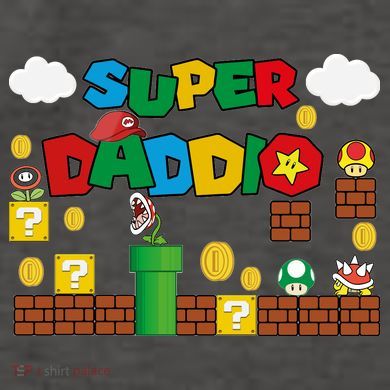 Super Daddio Cool Design Vector Backpack