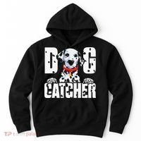 Soft Dog Catcher Costume Dalmatian Easy Family Hoodie thumb 0